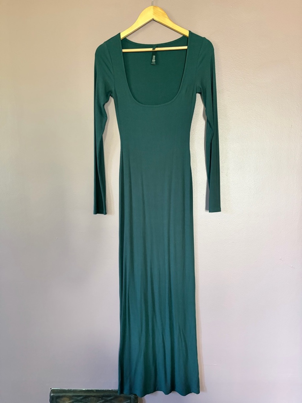 SKIMS Square Neck Maxi Dress